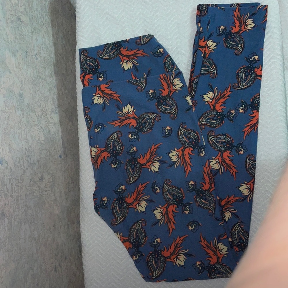 Paisley LulaRoe OS leggings